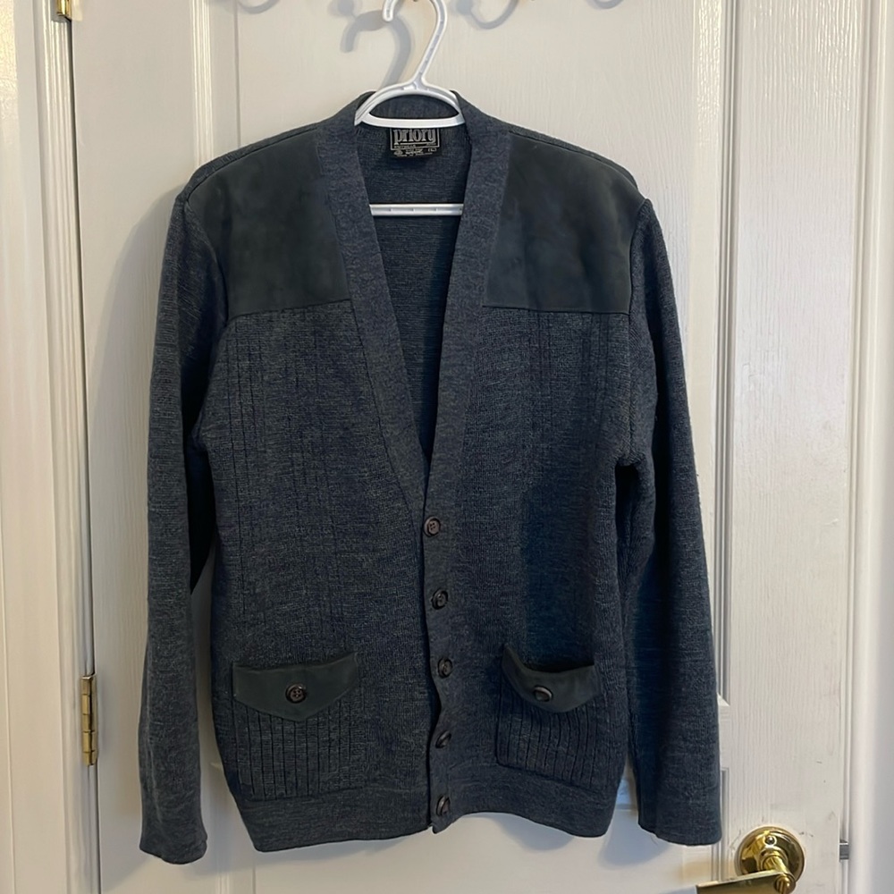 100% Wool Retro Cardigan